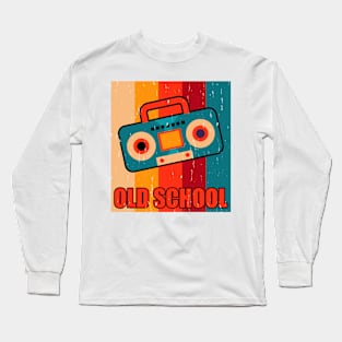 Old school T shirt For Women Long Sleeve T-Shirt